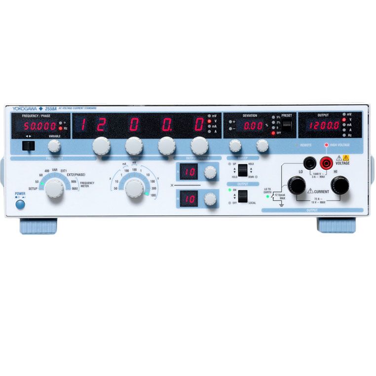 Yokogawa 2558A AC Voltage Current Standard
